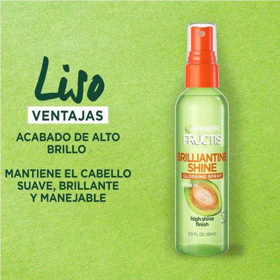 Benefits of Garnier Brilliantine Shine Glossing Hair Spray
